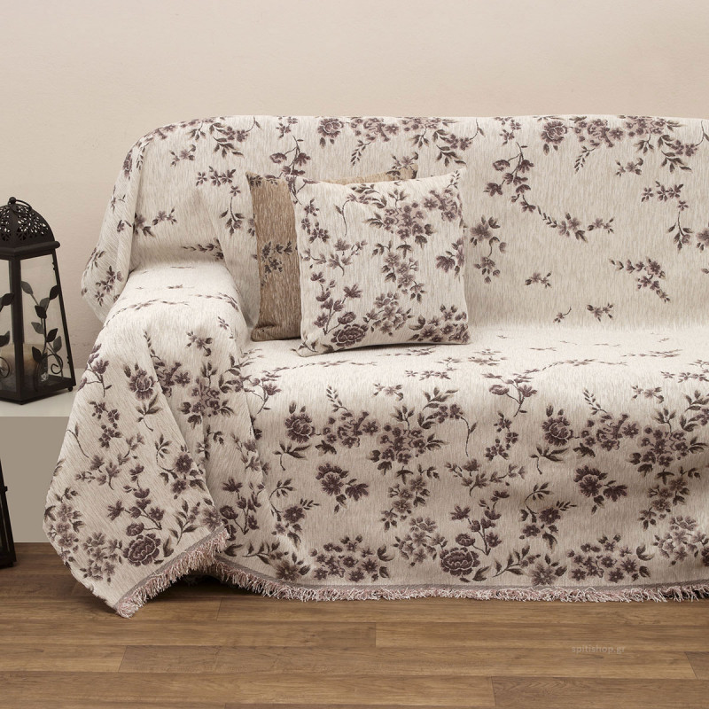 Ντύστε το σαλόνι σας με την ασυναγώνιστη ποιότητα και το φλοράλ μοτίβο της Anna Riska. Ριχτάρια από 100% Chenille Jacquard που θα χαρίσουν ζωντάνια και στυλ στο καθιστικό, ενώ θα σας ενθουσιάσουν με την απαλή και ανθεκτική υφή τους