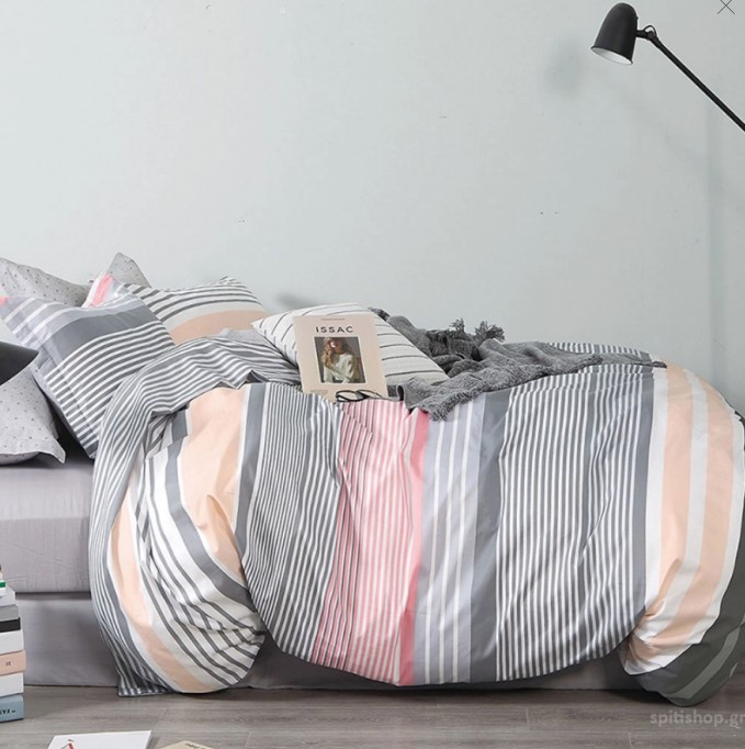 Σεντόνια Υπέρδιπλα (Σετ) Melinen Prime Giza Grey