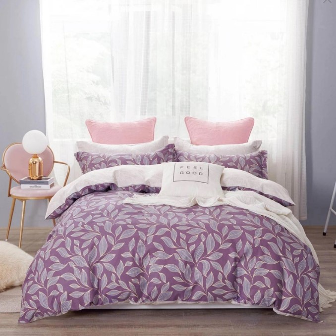 Σεντόνια Υπέρδιπλα (Σετ) Ravelia Sateen Marissa Mauve