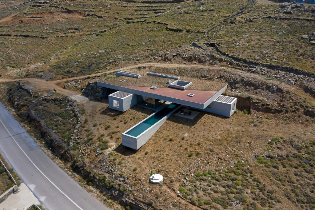 lap pool house εξοχικο τηνος μοντερνα αρχιτεκτονικη ελλαδα αριστειδης νταλλας 2021