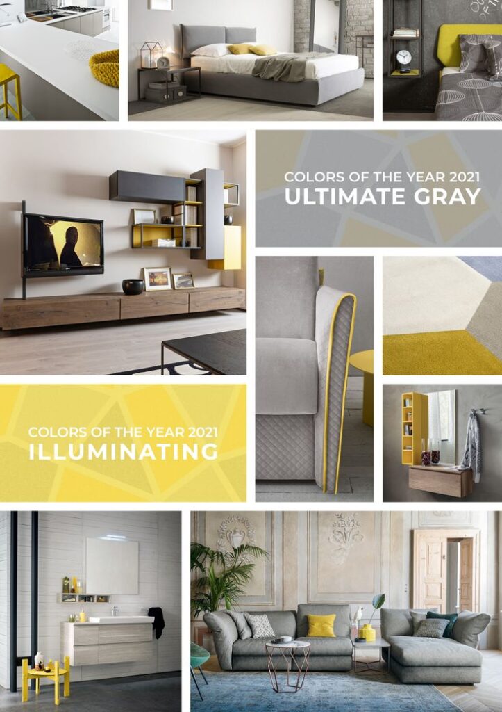 pantone χρωμα της χρονιας 2021 διακοσμηση σπιτιου εσωτερικων χώρων σαλονι υπνοδωματιο κουζινα