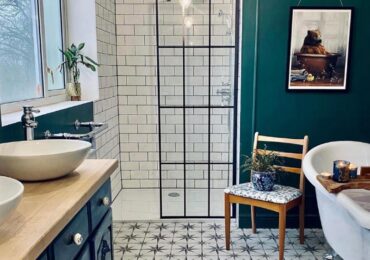 καρεκλα καρεκλες επιπλα μπανιου μπανιο διακοσμηση ιδεες 2021 μοντερνο πρασινο πλακακια