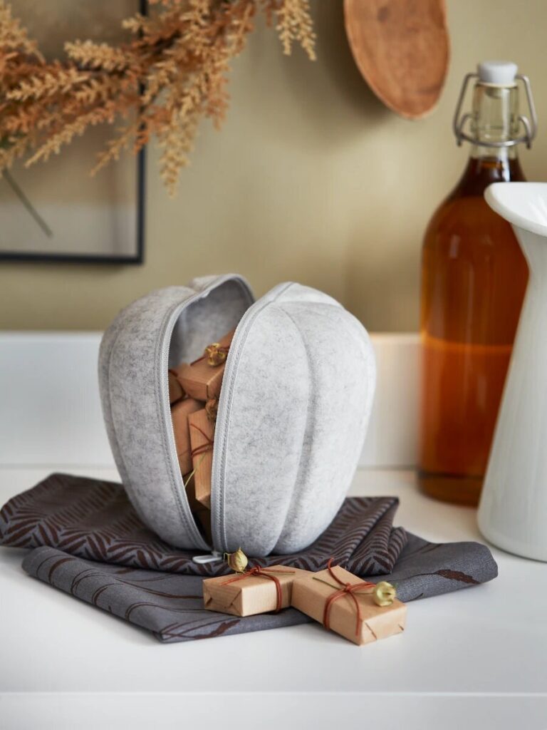 ikea 2022 συλλογη νεος καταλογος hostkvall φθινοπωρο ικεα διακοσμητικα θηκη κολοκυθα