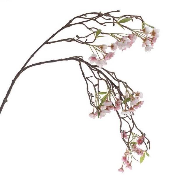 διακοσμητικο κλαδι αμυγδαλιας inart για βαζο διακοσμητικα κλαδια ροζ