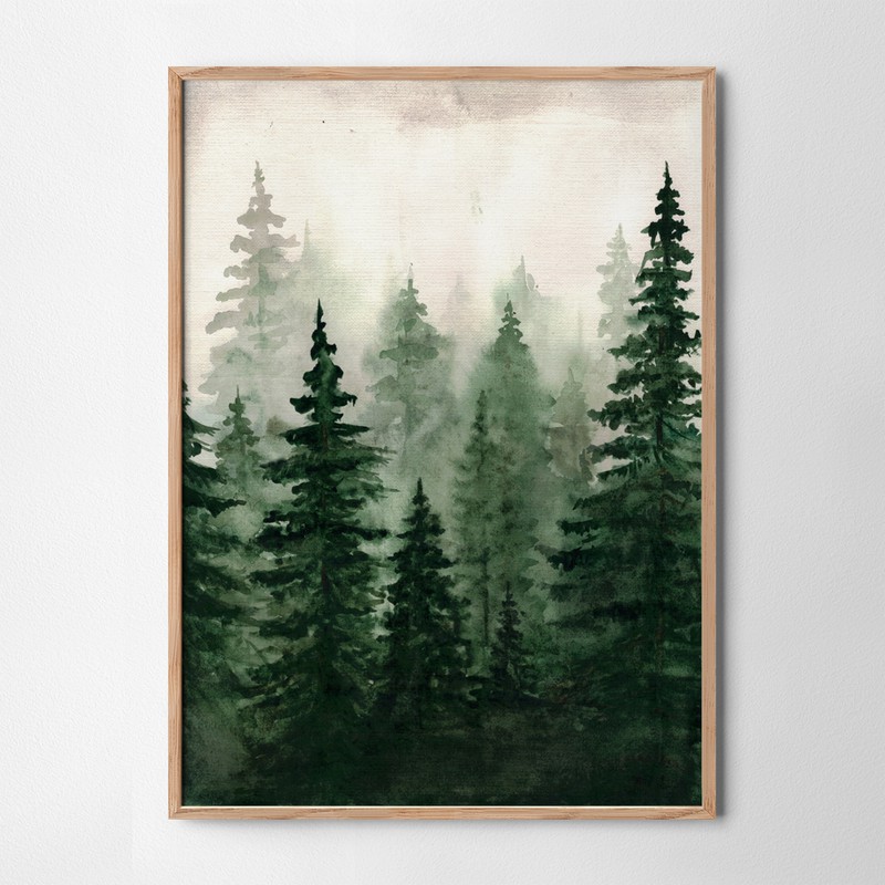 poster ποστερ με ξυλινη κορνιζα sticky