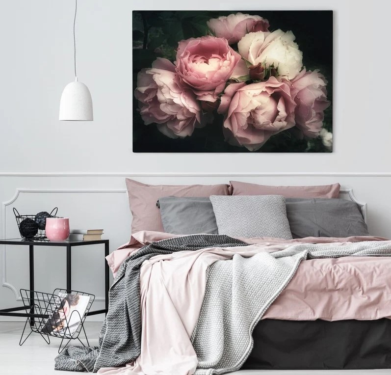 πινακας σε καμβα διακοσμηση πινακες φλοραλ floral πινακες με λουλουδια ανοιξη ανοιξιατικοι