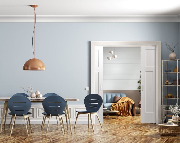 χρωματα τοιχου τοιχων τασεις 2022 βαψιμο ξυλινο πατωμα ιδεες φωτογραφιες γαλαζιο ανοιχτο μπλε