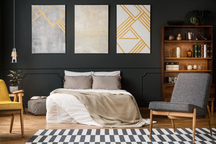 χρωματα τοιχου τοιχων τασεις 2022 βαψιμο ξυλινο πατωμα ιδεες φωτογραφιες μαυρο