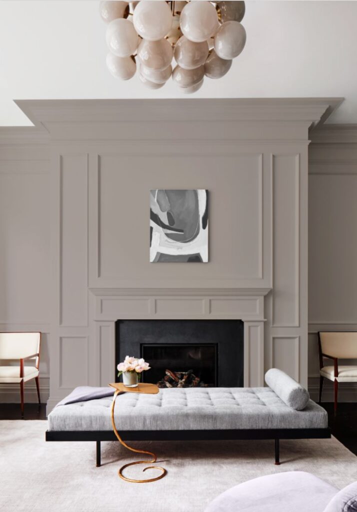 χρωματα τοιχου τοιχων τασεις 2022 βαψιμο γκρι τονοι ιδεες φωτογραφιες σαλονι