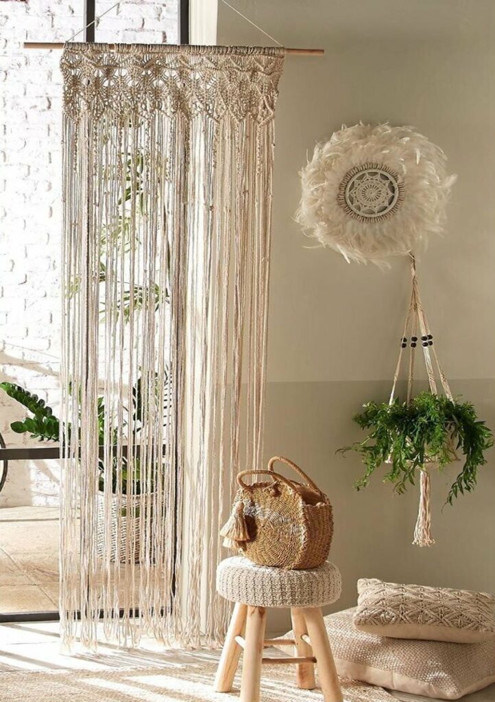 διακοσμιητικο τοιχου πορτας macrame spitishop καλοκαιρινες εκπτωσεις 2022