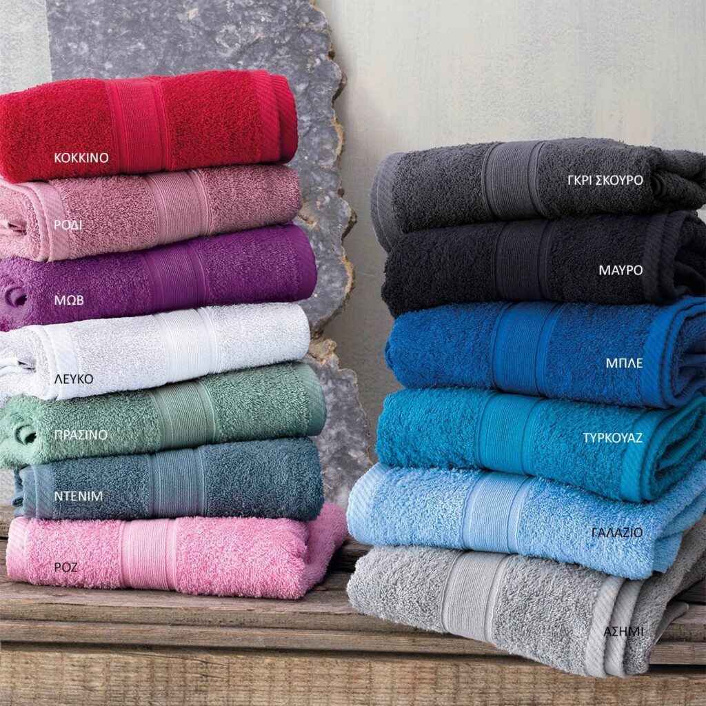 πετσέτα προσώπου 50x90 rythmos