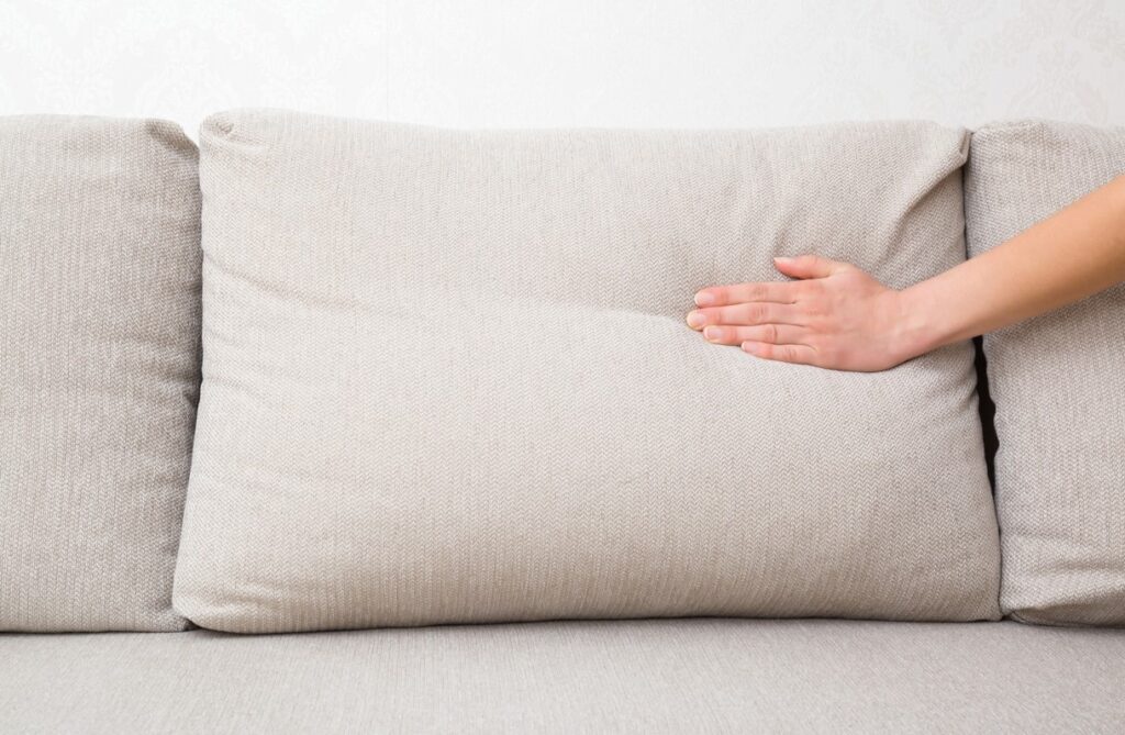 μαξιλαρι καναπε ογκος γεμισμα γεμιση