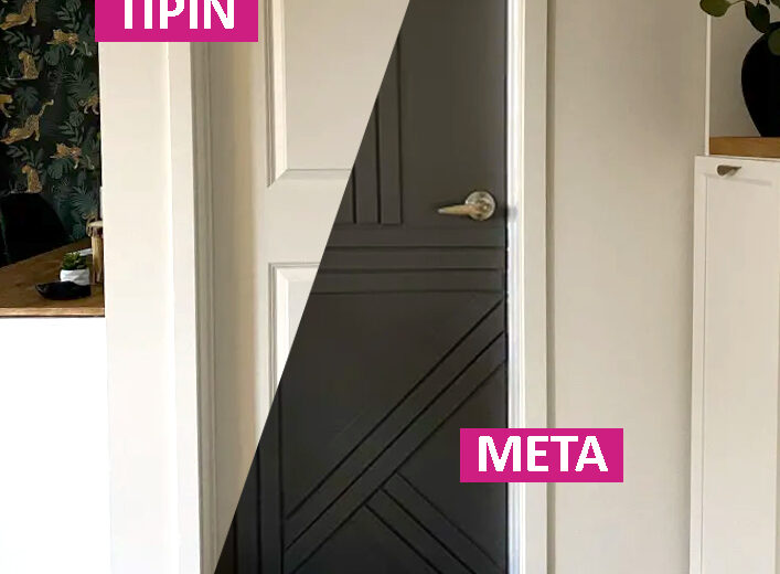 Πριν και μετά: Η απίστευτη μεταμόρφωση μιας πόρτας με μόνο 30€ !
