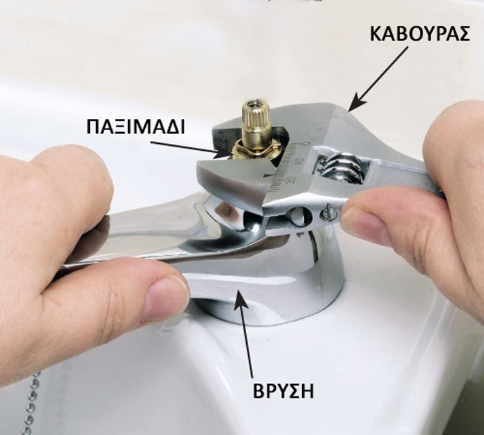 βρυση που σταζει κουζινας νεροχυτη μπανιερα επισκευη υδραυλικος