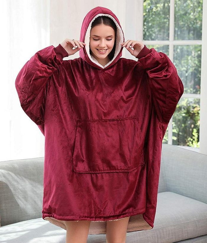 κουβερτα με μανικια και κουκουλα μπλουζα telemarketing φλις