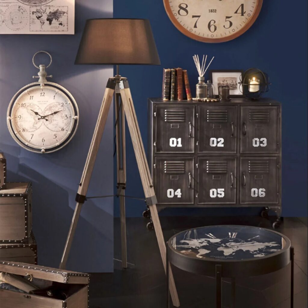 φωτιστικο δαπεδου επιδαπεδιο spitishop Φωτιστικό Δαπέδου 145εκ. A-S Runo Noir 123174