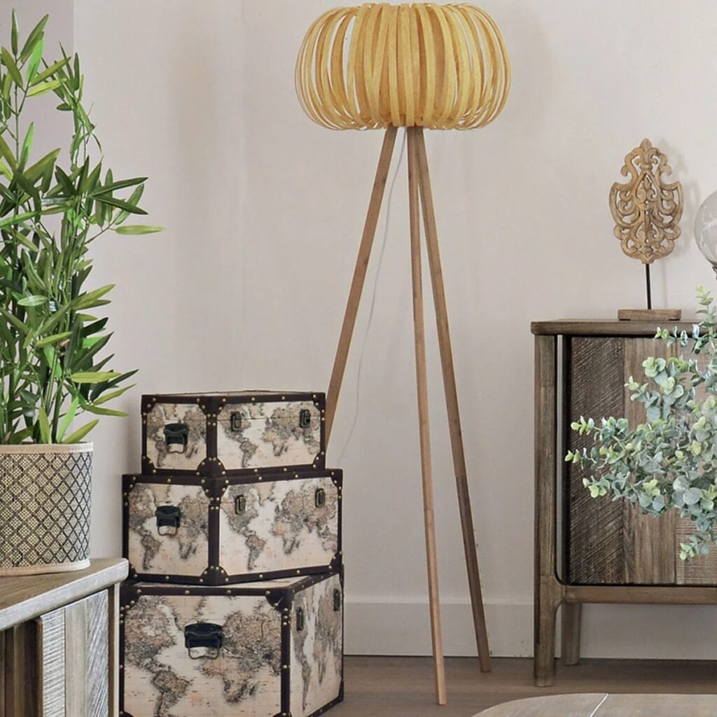 Φωτιστικό Δαπέδου A-S Sien Natural 167627 φωτιστικο δαπεδου επιδαπεδιο spitishop