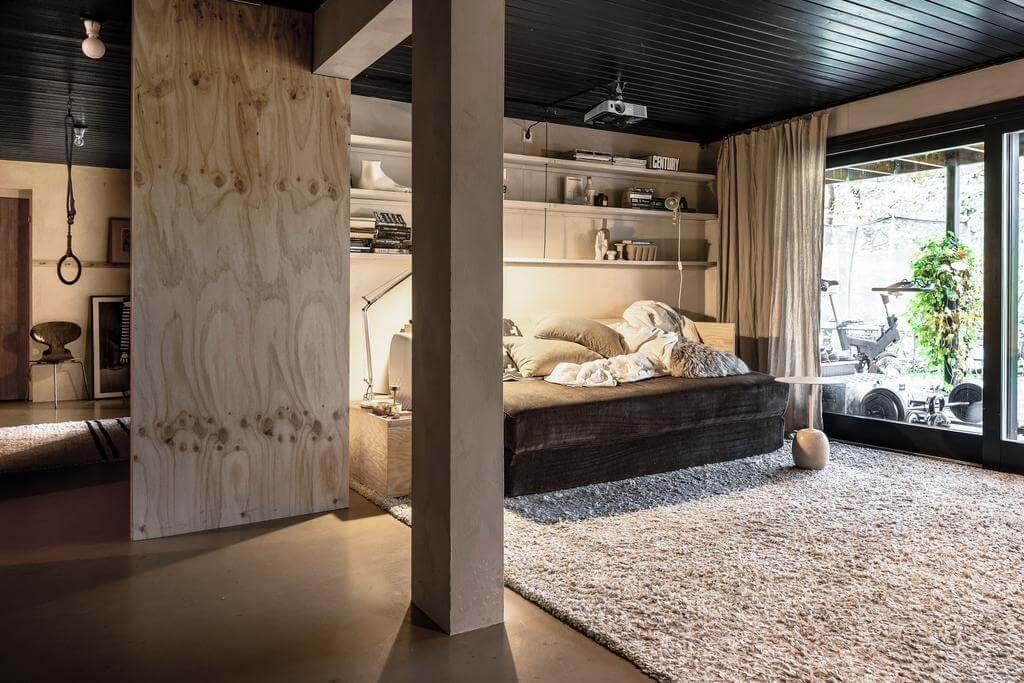 βιωσιμο οικολογικο σπιτι φυσικο ξυλο 2023 κοντρα πλακε σκανδιναβικο υπογειο αυτονομο διαμερισμα