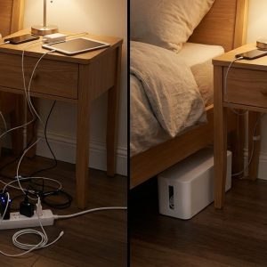 “Digital detox” υπνοδωμάτιο: Πως κρύβεις καλώδια, φορτιστές και οθόνες