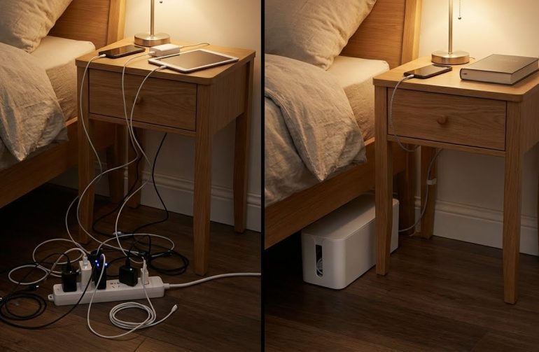 digital detox υπνοδωματιο, υπνοδωματιο χωρις τηλεοραση, υπνοδωματιο tech, κρυφες πριζες, κρυφοι φορτιστες, καλωδια τακτοποιηση, διακοσμηση υπνοδωματιου, υπνοδωματιο ευεξιας, feng shui υπνου, wellness στο σπιτι, muted tech style