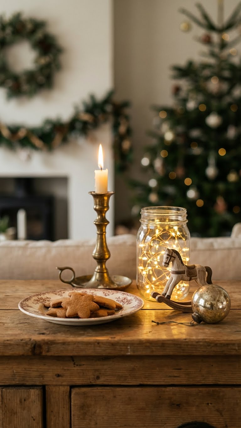 vintage χριστουγεννιατικη διακοσμηση σπιτιου, vintage χριστουγεννα, ρετρο χριστουγεννιατικα στολιδια, χριστουγεννιατικη διακοσμηση σαλονιου, παραδοσιακη χριστουγεννιατικη διακοσμηση, χριστουγεννιατικο δεντρο vintage στυλ, ιδεες για χριστουγεννιατικη διακοσμηση, διακοσμηση μπουφε χριστουγεννα, ζεστο χριστουγεννιατικο σαλονι, χριστουγεννα με νοσταλγικη διαθεση