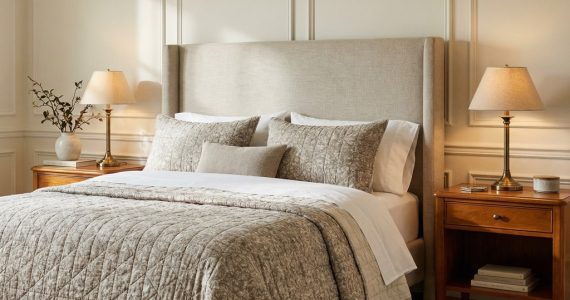 Το timeless το 2026 ειναι κλασικη δομη με συγχρονες υφες και ζεστο φωτισμο, οχι βαρια “παλια” αισθηση.