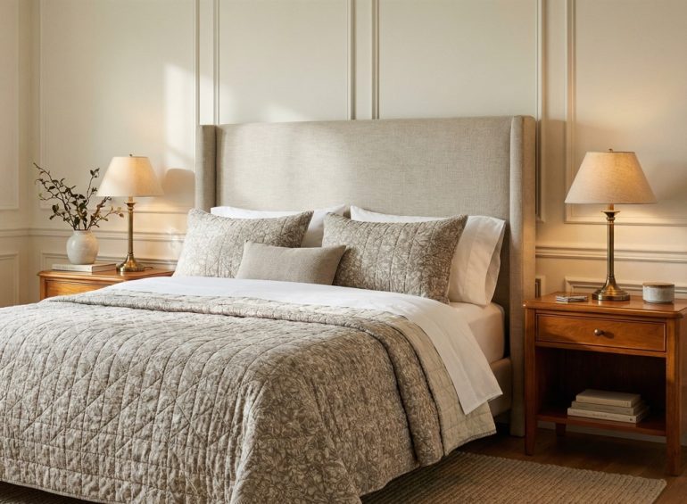 Το timeless το 2026 ειναι κλασικη δομη με συγχρονες υφες και ζεστο φωτισμο, οχι βαρια “παλια” αισθηση.