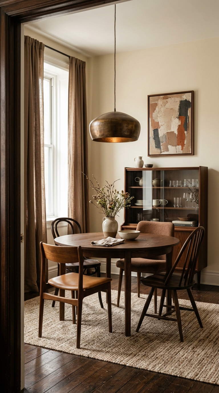 modern heritage διακοσμηση, modern heritage style, μοντερνα κλασικη διακοσμηση, collected organic style, παλια και μοντερνα επιπλα, διακοσμηση με χαρακτηρα, αναμειξη παλιου και νεου, ζεστα ξυλα στη διακοσμηση, λινες κουρτινες, παλαιωμενος μπρουντζος, vintage επιπλα, κλασικες γραμμες επιπλων, φυσικα υλικα διακοσμησης, διαχρονικη διακοσμηση, εναλλακτικη στο modern farmhouse