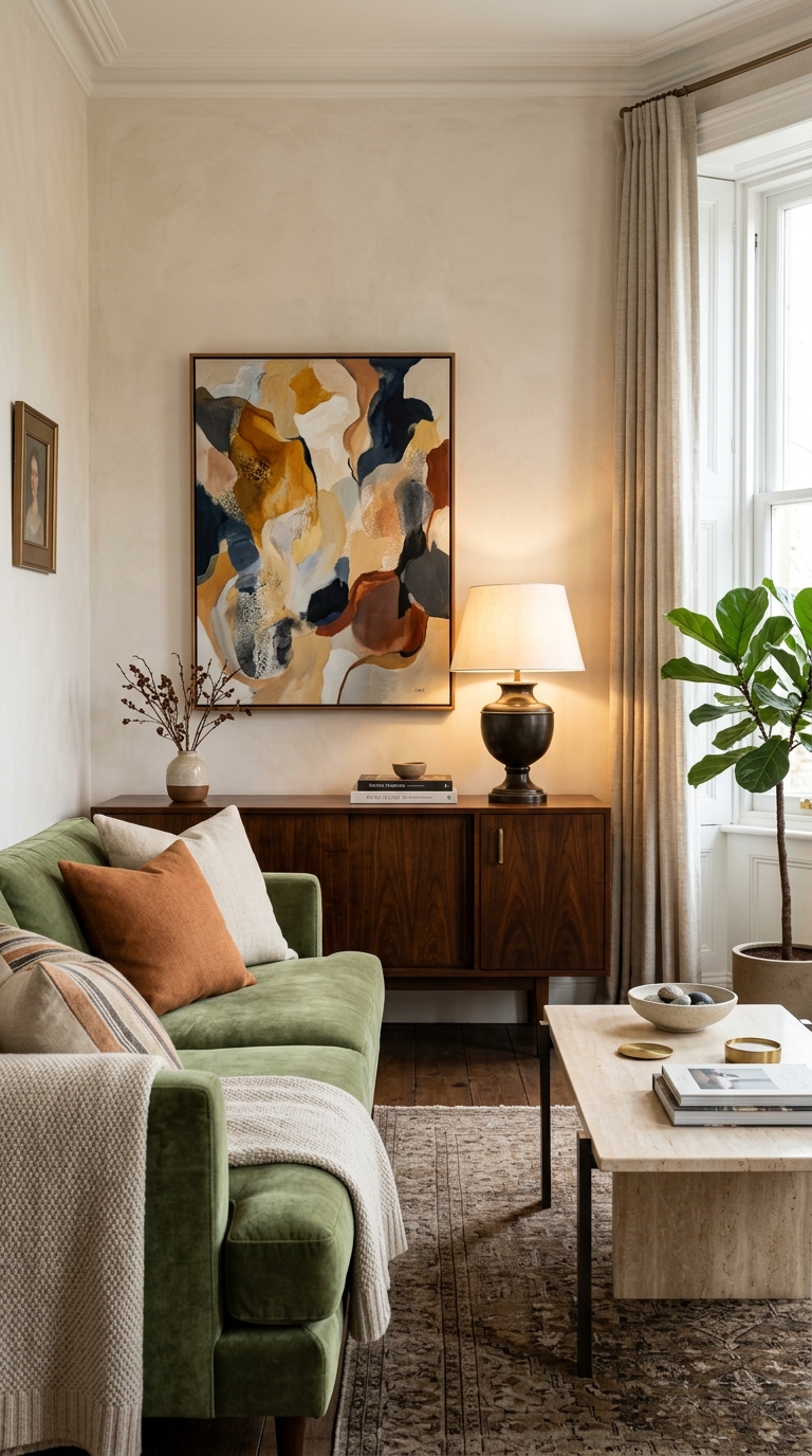 modern heritage διακοσμηση, modern heritage style, μοντερνα κλασικη διακοσμηση, collected organic style, παλια και μοντερνα επιπλα, διακοσμηση με χαρακτηρα, αναμειξη παλιου και νεου, ζεστα ξυλα στη διακοσμηση, λινες κουρτινες, παλαιωμενος μπρουντζος, vintage επιπλα, κλασικες γραμμες επιπλων, φυσικα υλικα διακοσμησης, διαχρονικη διακοσμηση, εναλλακτικη στο modern farmhouse