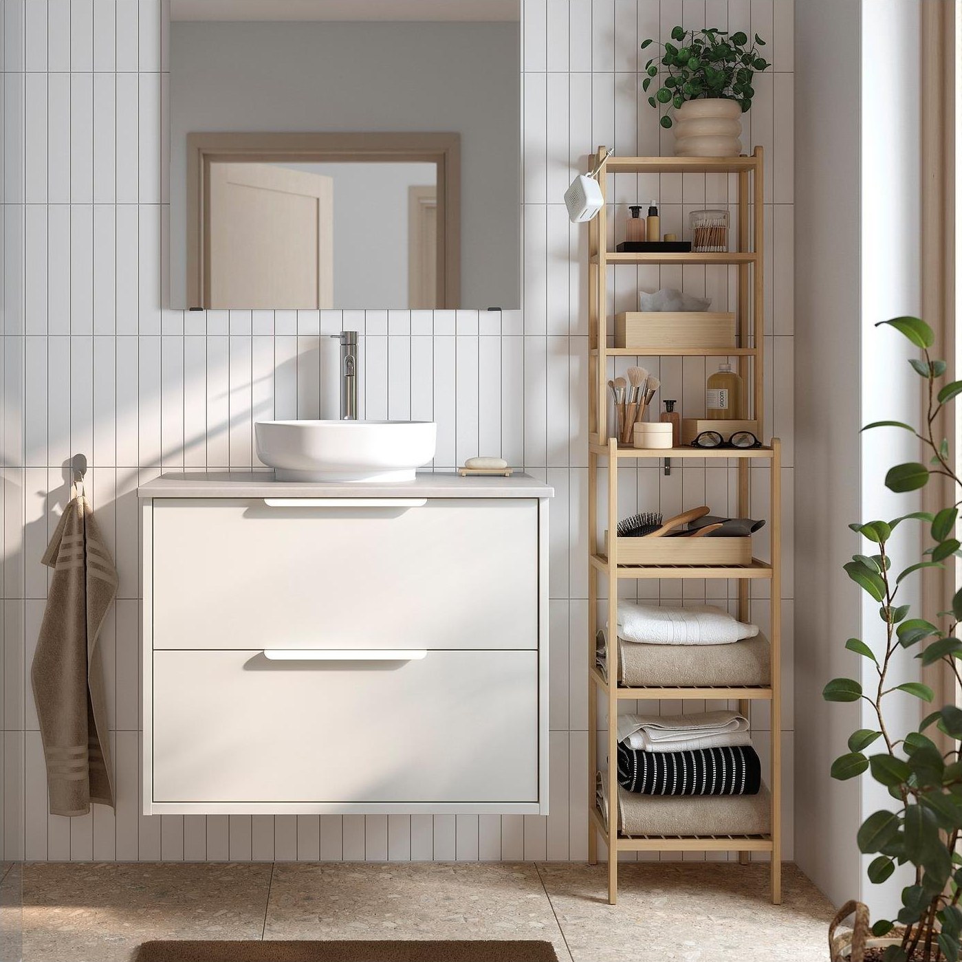 IKEA φθινόπωρο 2026: Η σειρά STEGESUND ντύνει το μπάνιο με ανοιχτόχρωμο μπαμπού